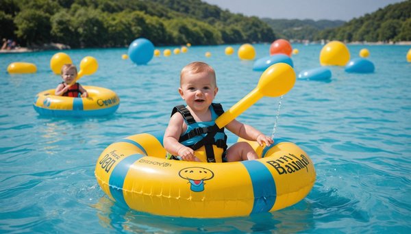 Find the best inflatable baby floats for splashing fun
